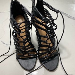 Express Women’s Lace Up Wedge
